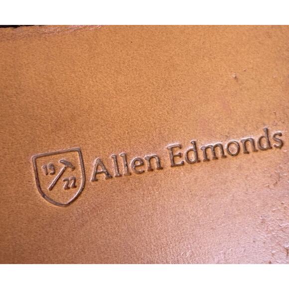 Allen Edmonds Men’s KENILWORTH Size 10 D Dark Reddish Brown - Picture 6 of 9